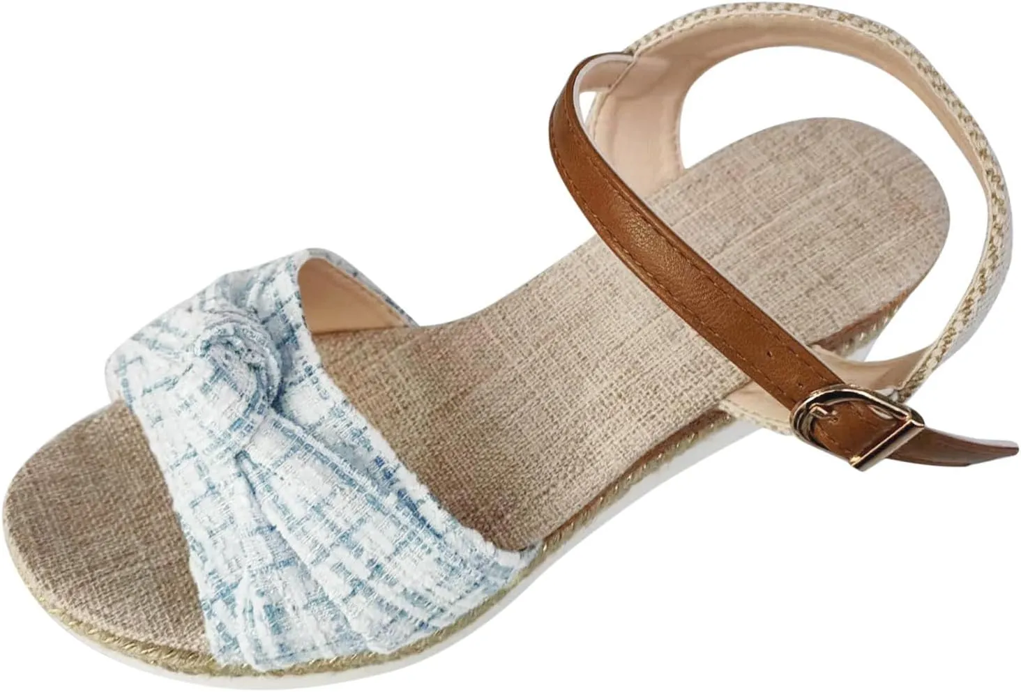 Platform Sandals Women Womens Open Toe Espadrilles Summer Low Wedges Womens Comfortable Open Toe Sandal