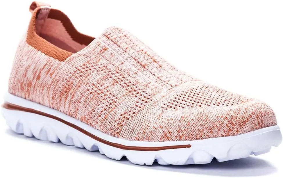 Propet Womens Travel Activ Stretch Sneakers