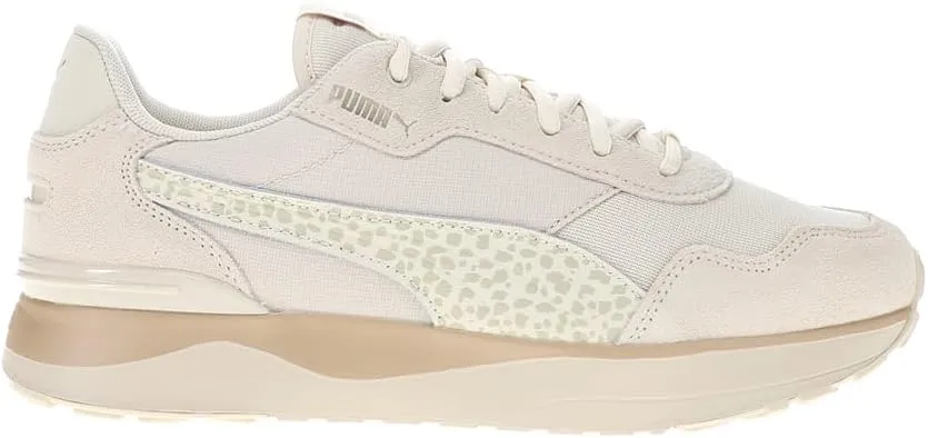 Puma Womens R78 Voyage Animal Fever Lace Up Sneakers Shoes Casual - White