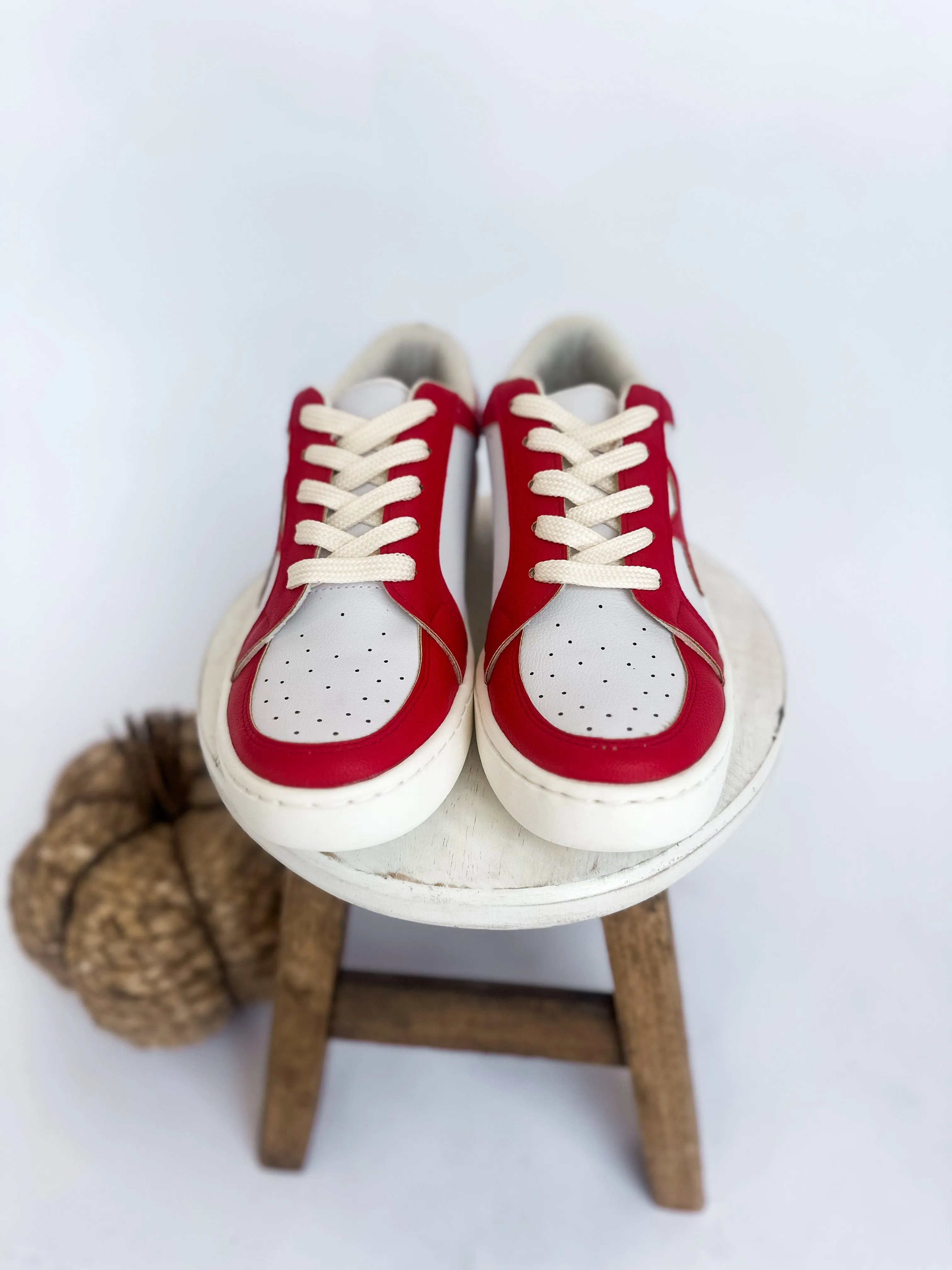 Red Game Day Sneakers