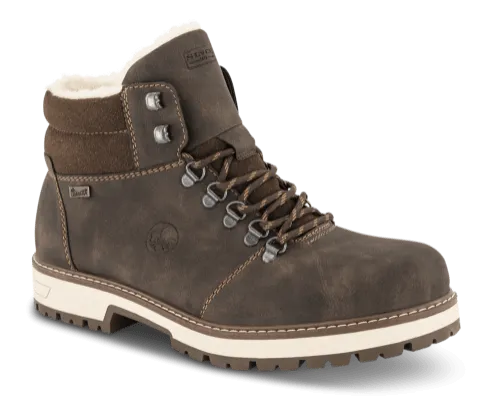Rieker Men's Winter Combat Boots- Brown