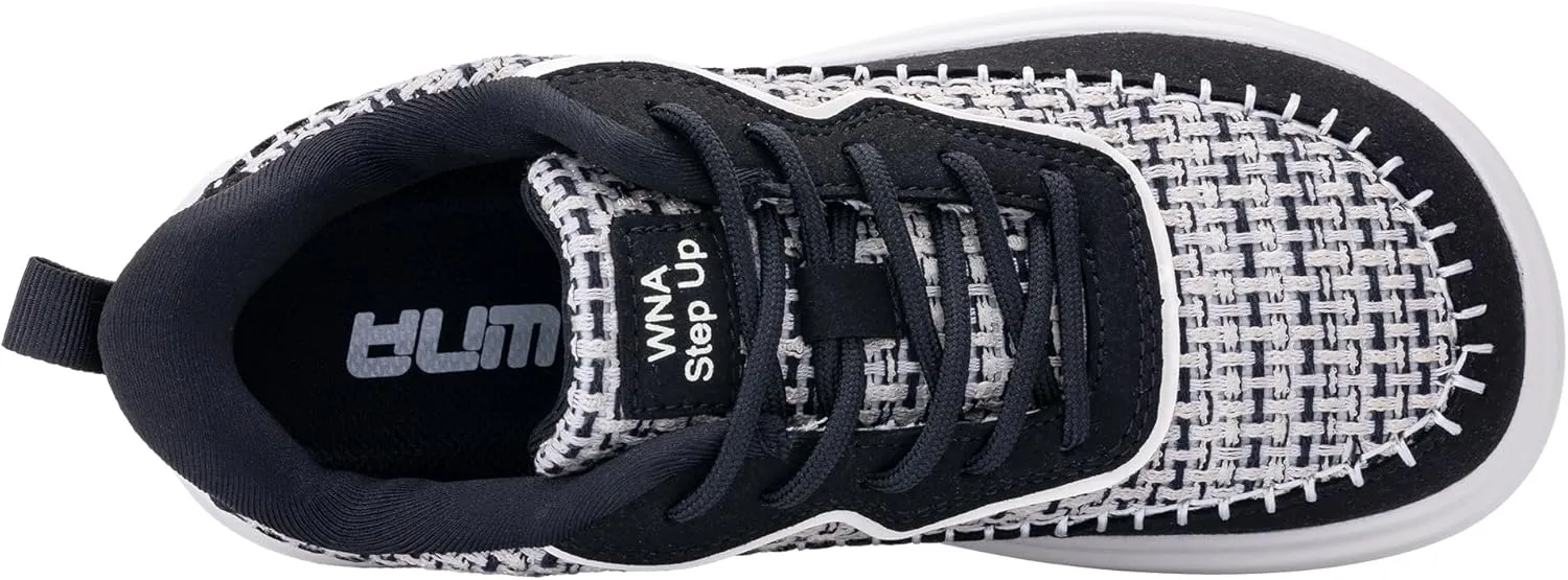 RomenSi Womens Fashion Sneakers | Wide Toe Box Walking Shoes | Comfortable Platform Sneaker | Casual Chunky Shoes US 6-11