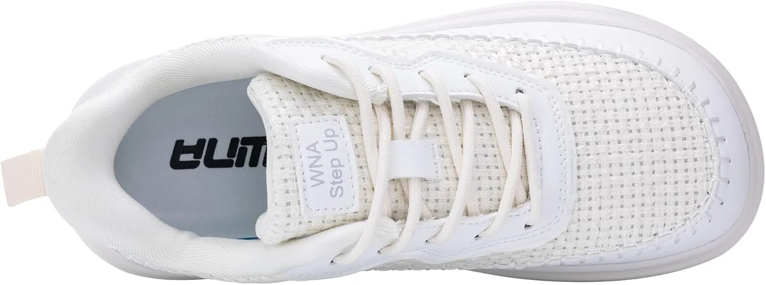 RomenSi Womens Fashion Sneakers | Wide Toe Box Walking Shoes | Comfortable Platform Sneaker | Casual Chunky Shoes US 6-11