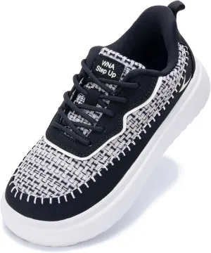 RomenSi Womens Fashion Sneakers | Wide Toe Box Walking Shoes | Comfortable Platform Sneaker | Casual Chunky Shoes US 6-11