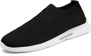 Running Shoes for Men Tennis Slip On Sneakers Breathable Fashion Mesh