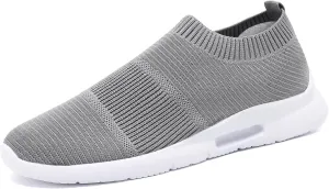 Running Shoes for Men Tennis Slip On Sneakers Breathable Fashion Mesh