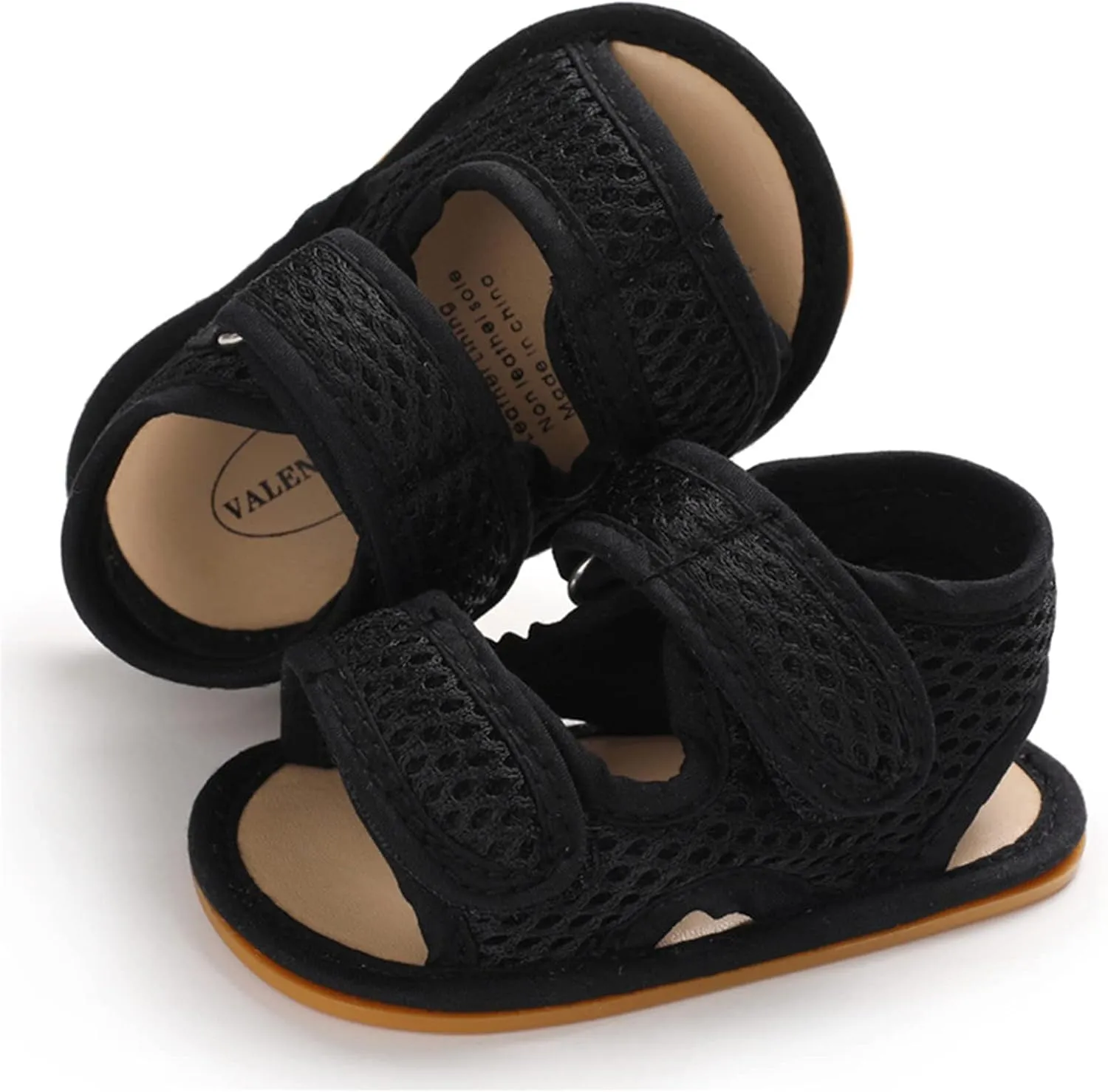 RVROVIC Baby Boys Girls Sandals Premium Soft Anti-Slip Rubber Sole Infant Summer Outdoor Shoes Toddler First Walkers