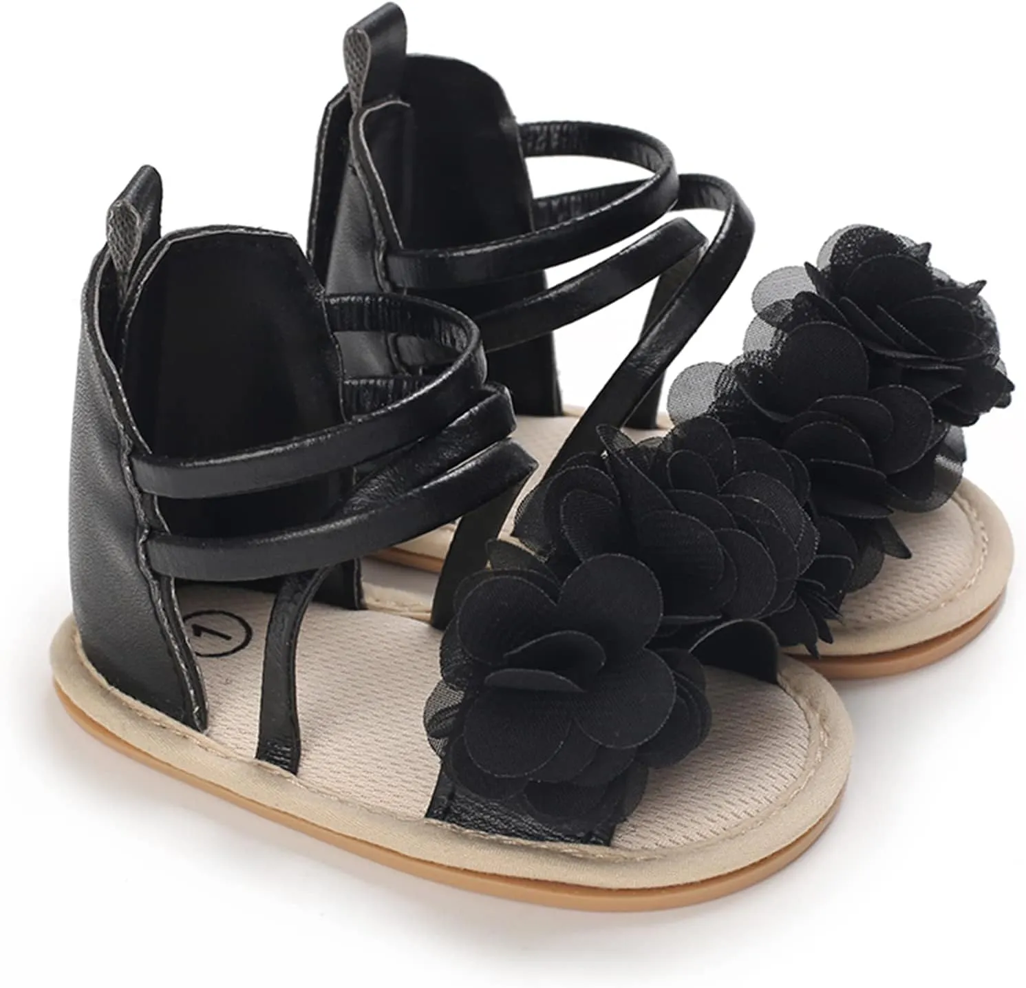 RVROVIC Baby Boys Girls Sandals Premium Soft Anti-Slip Rubber Sole Infant Summer Outdoor Shoes Toddler First Walkers