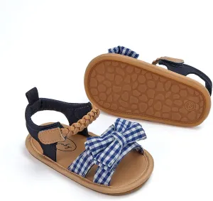 RVROVIC Baby Boys Girls Sandals Premium Soft Anti-Slip Rubber Sole Infant Summer Outdoor Shoes Toddler First Walkers