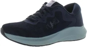 Ryka Womens Frenzy Lace-Up Mesh Running & Training Shoes Navy 10 Medium (B,M)