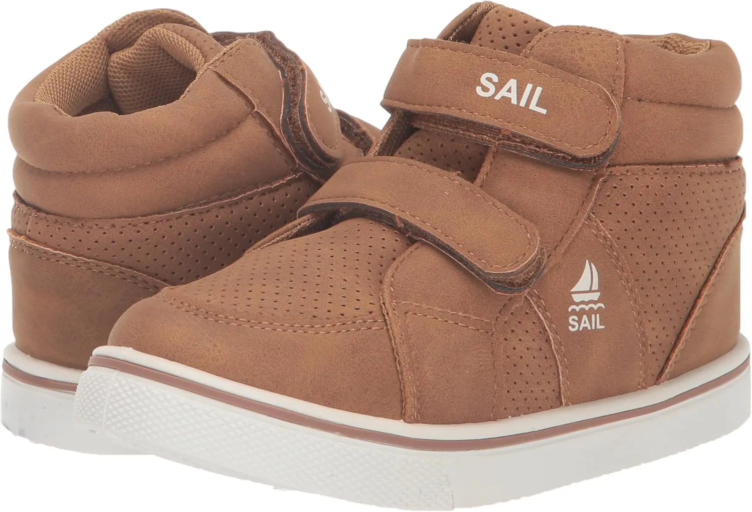 Sail Boy's High Top Sneakers Running Skate Shoes (Toddler)