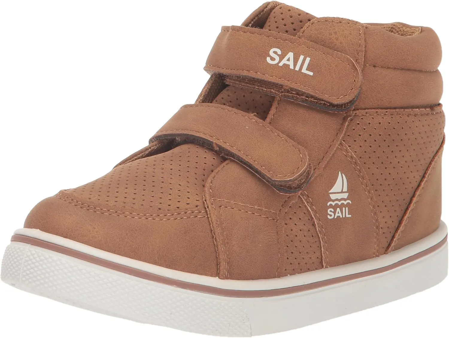 Sail Boy's High Top Sneakers Running Skate Shoes (Toddler)