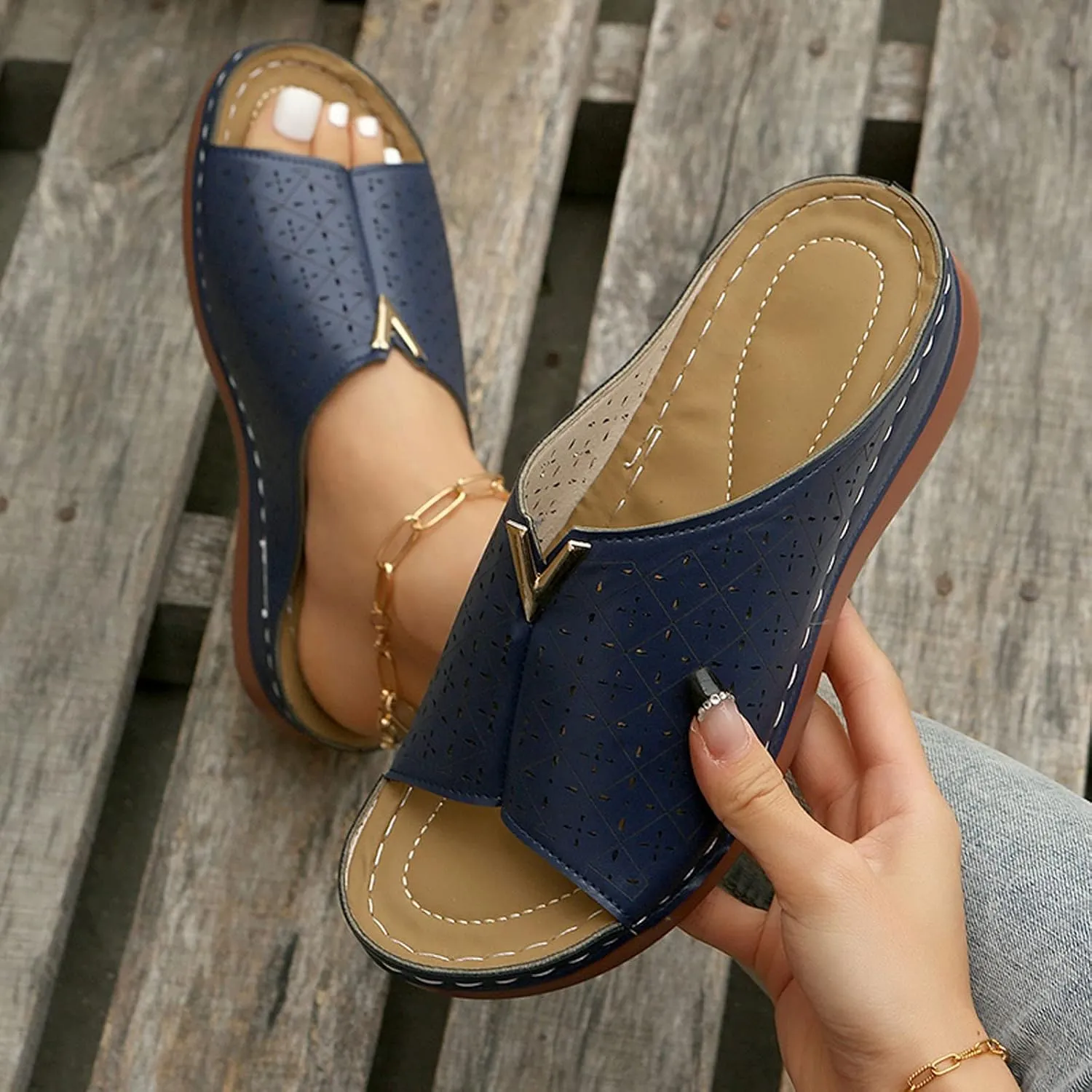 Sandals Wedge for Women Wedge Sandals for Women Soft Dressy Sandal for Womens 2025 Summer Shoes for Womens 2025