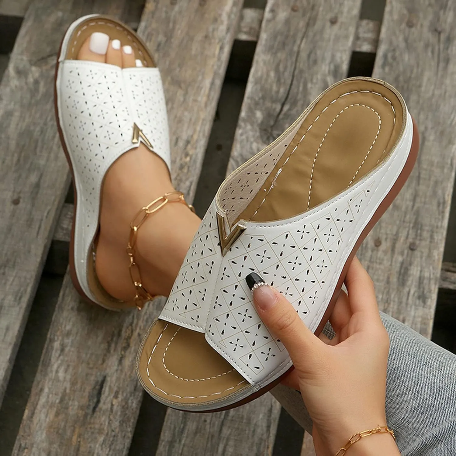 Sandals Wedge for Women Wedge Sandals for Women Soft Dressy Sandal for Womens 2025 Summer Shoes for Womens 2025