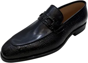 Santimon Men??s Slip-On Formal Dress Shoes - Luxury Leather Penny Loafers - Business Casual Comfort Mocasines for Office & Wedding