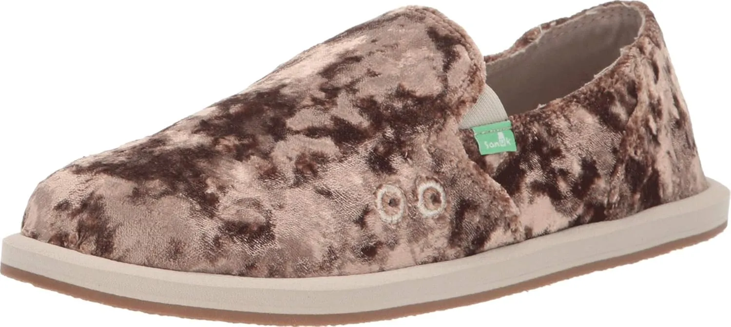 Sanuk womens Donna Cruz Velvet