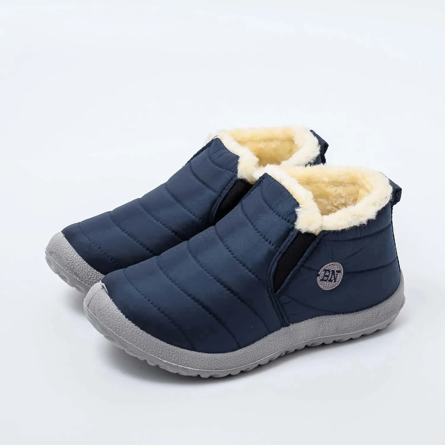 SBGMoSJ Waterproof Winter Boots Women Orthotic Womens Winter Boots Wide Ankle Womens Winter Booties with Fur Womens Waterproof Ankle Boots for Walking Boots for Women Winter