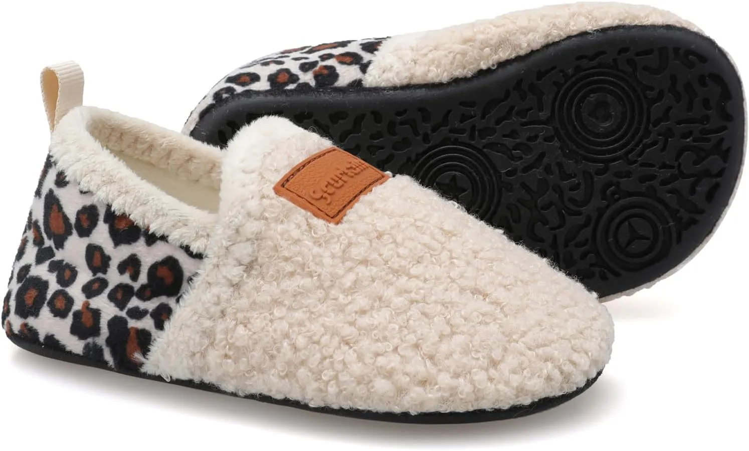 Scurtain Unisex Kids Toddler Slippers