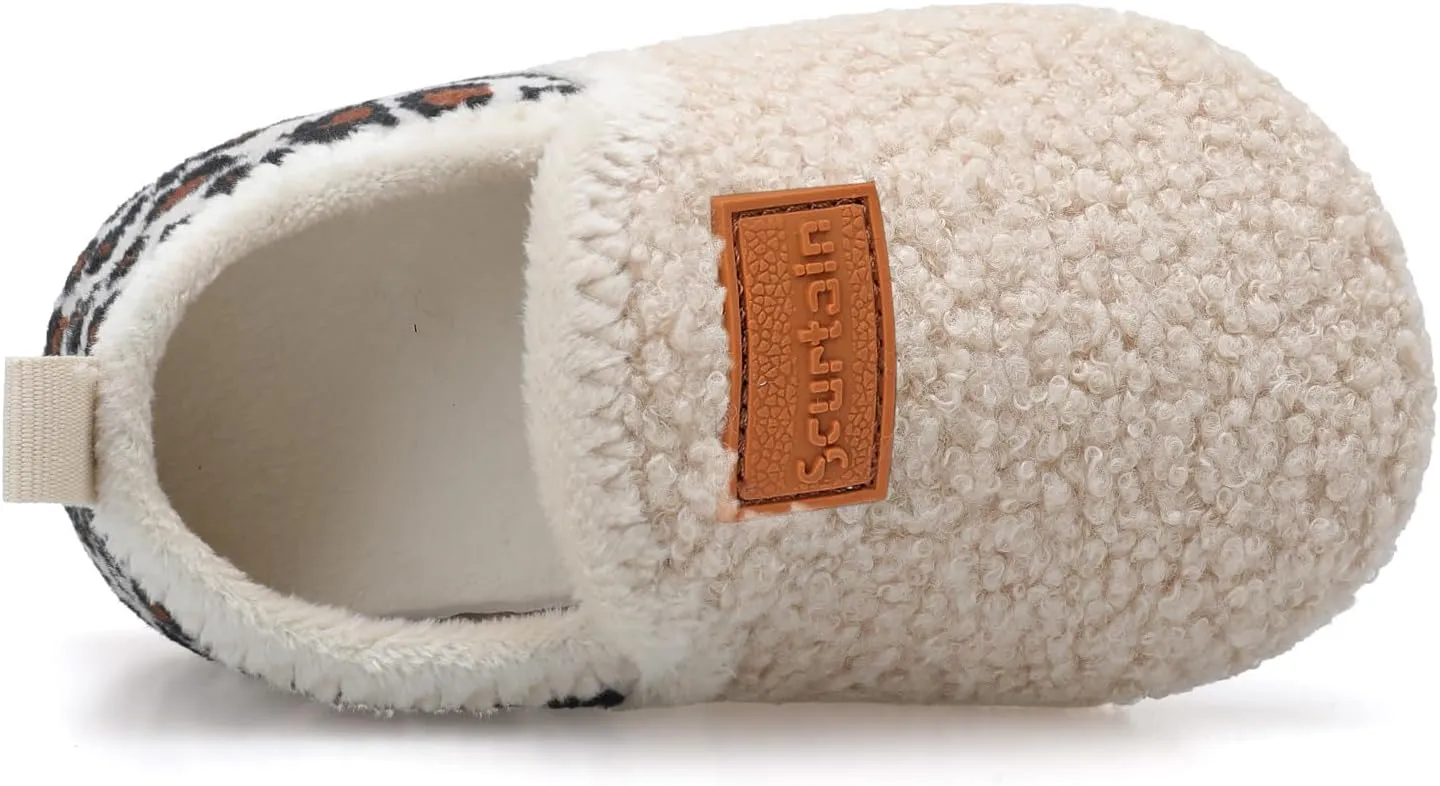 Scurtain Unisex Kids Toddler Slippers