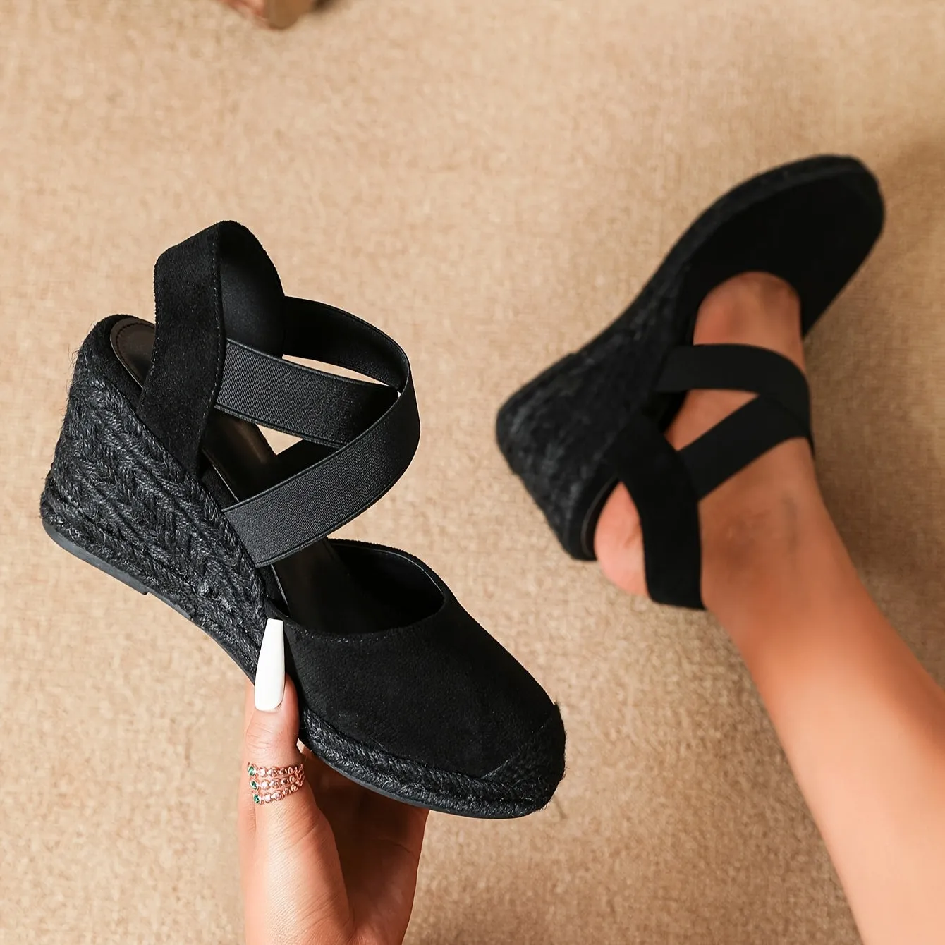 Sienna | Timeless Espadrille Heels