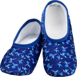 Snoozies Skinnies Womens Slippers, Lightweight and Foldable Slipper Socks with Grips for Women, Indoor Womens House Shoes