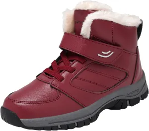 Snow Boots for Women 2023 Womens Snow Boots Waterproof Insulated 9.5 Womens Size 10 1/2 Wide Winter Boots Womens Slip on Walking Snow Shoes Botas De Trabajo Para Nieve