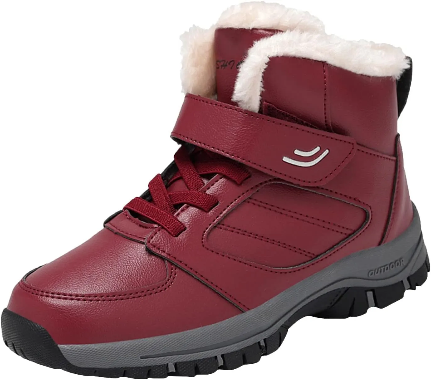 Snow Boots for Women 2023 Womens Snow Boots Waterproof Insulated 9.5 Womens Size 10 1/2 Wide Winter Boots Womens Slip on Walking Snow Shoes Botas De Trabajo Para Nieve