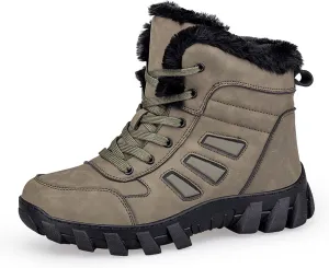 Snow boots with plush warm cotton shoes, casual men's shoes