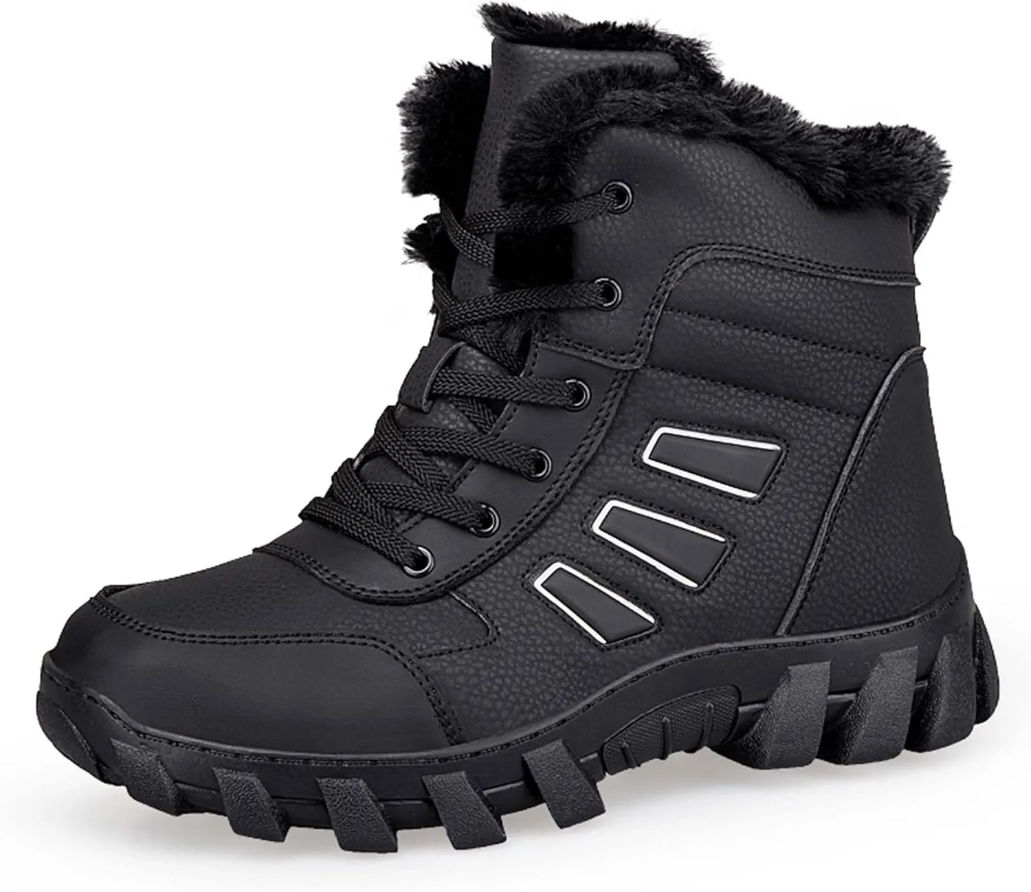 Snow boots with plush warm cotton shoes, casual men's shoes
