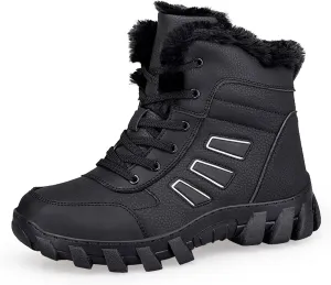 Snow boots with plush warm cotton shoes, casual men's shoes