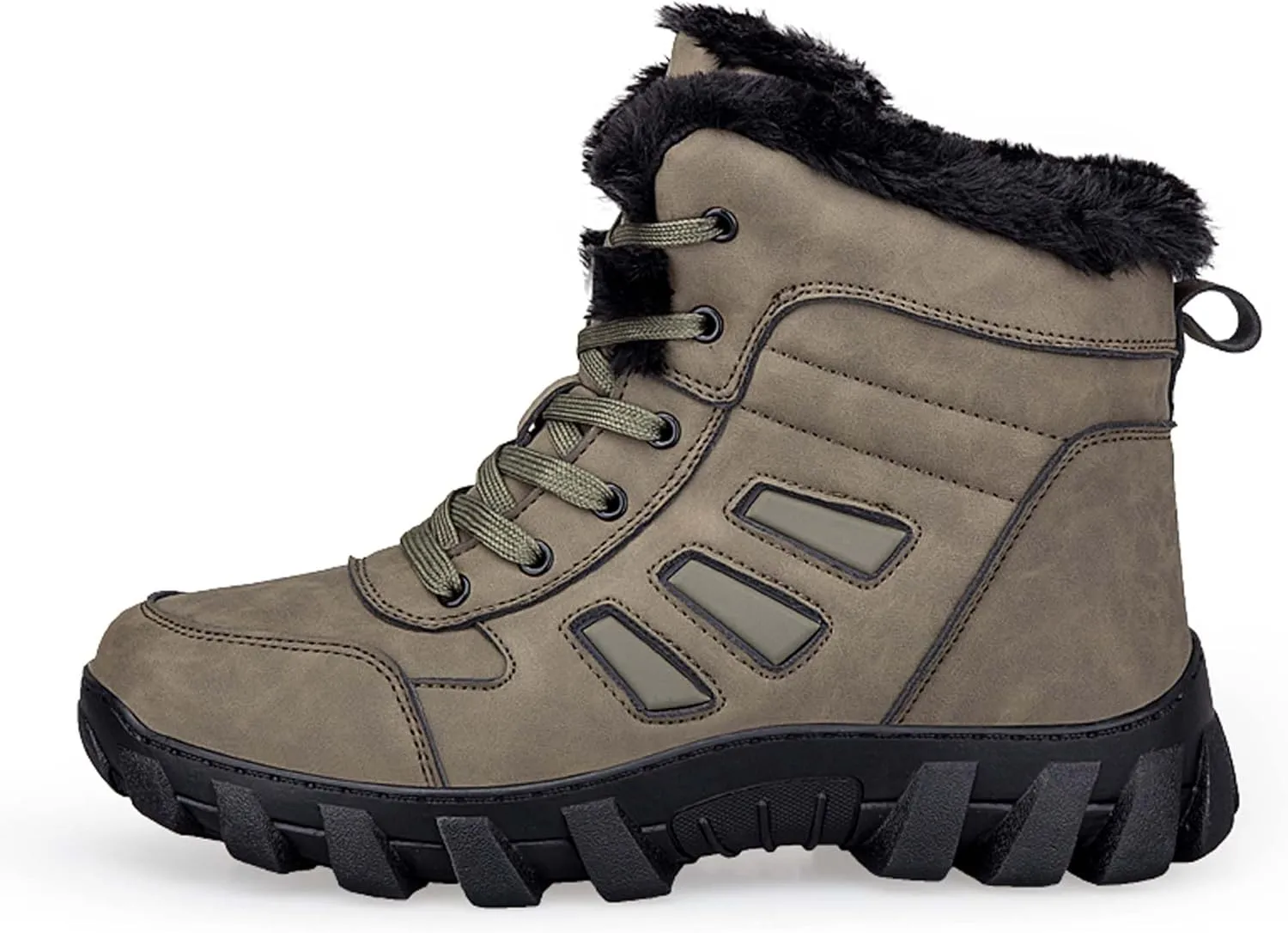 Snow boots with plush warm cotton shoes, casual men's shoes