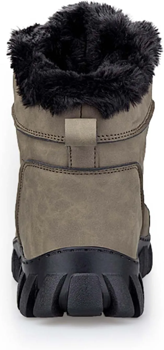 Snow boots with plush warm cotton shoes, casual men's shoes