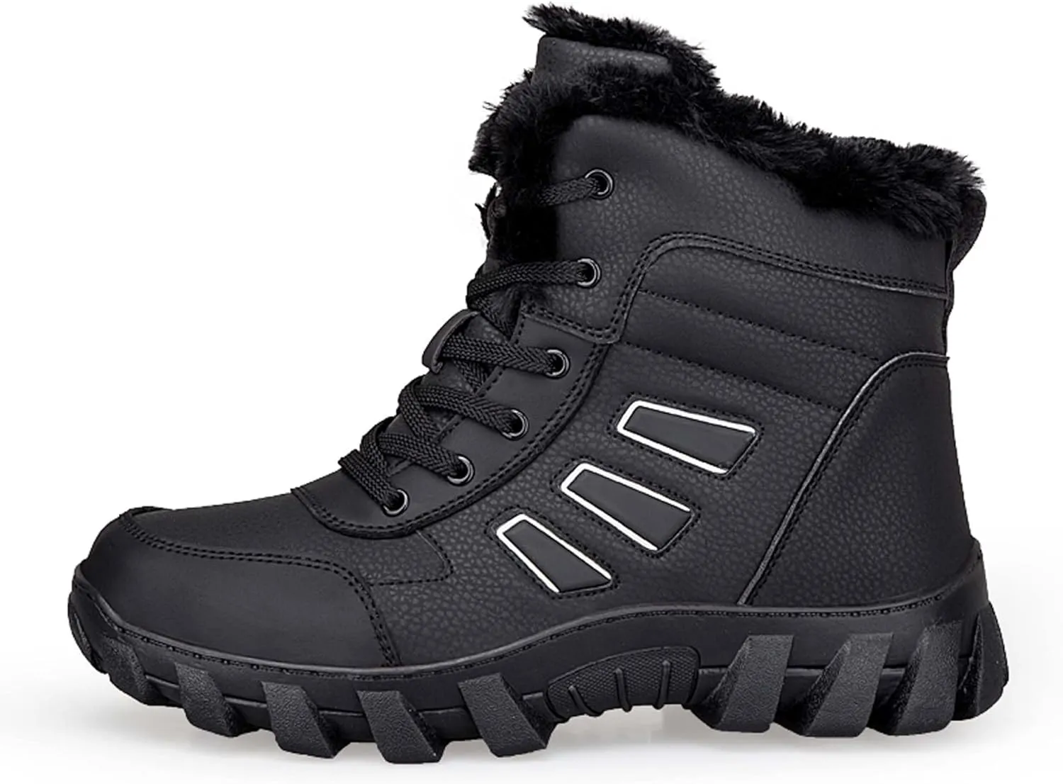 Snow boots with plush warm cotton shoes, casual men's shoes
