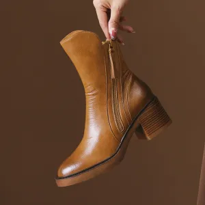 Sofia Autumn Ankle Boots