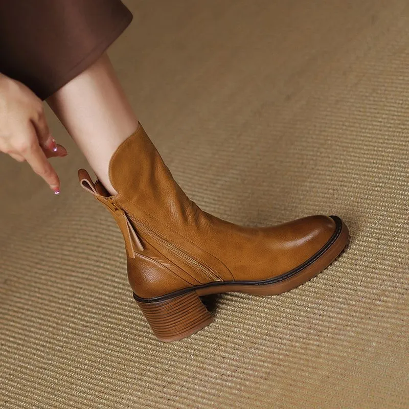 Sofia Autumn Ankle Boots