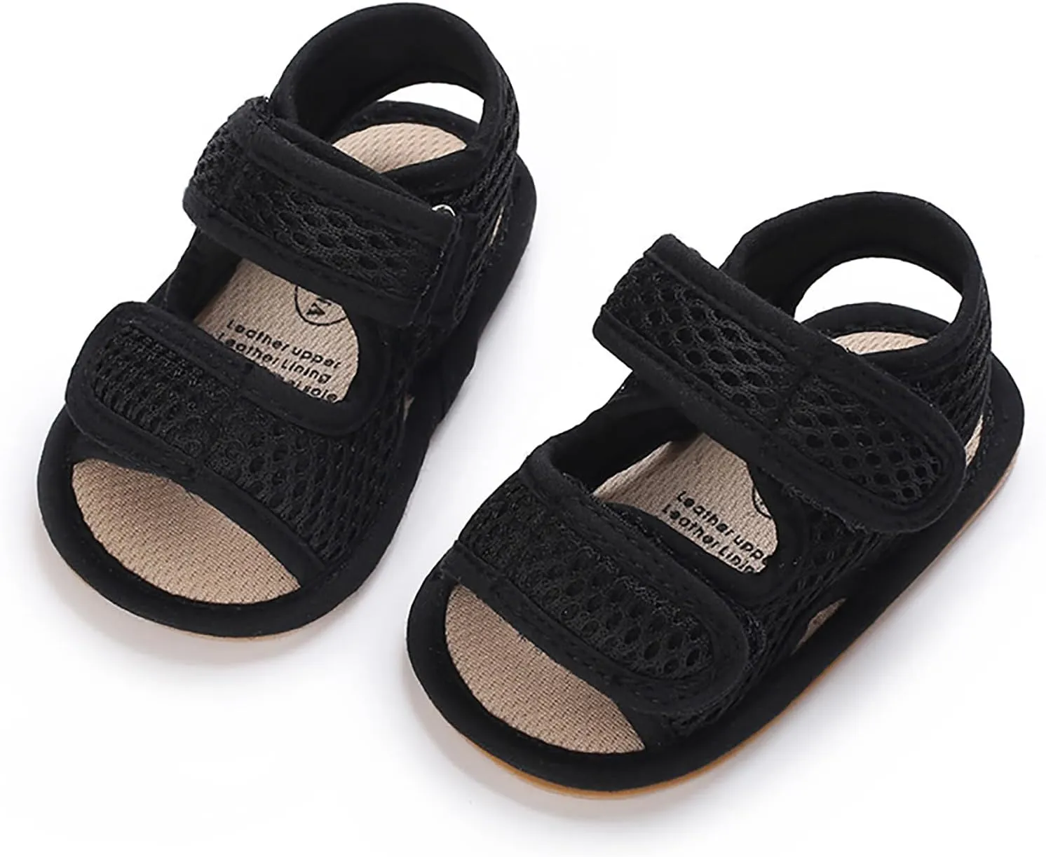 SOFMUO Baby Girls Boys Sparkly Bowknot Sandals Premium Soft Anti-Slip Rubber Sole Infant Summer Outdoor Shoes Toddler First Walkers