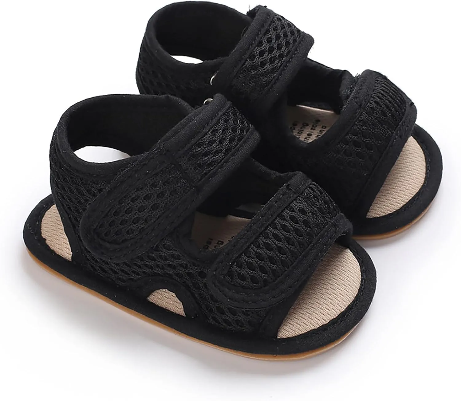 SOFMUO Baby Girls Boys Sparkly Bowknot Sandals Premium Soft Anti-Slip Rubber Sole Infant Summer Outdoor Shoes Toddler First Walkers