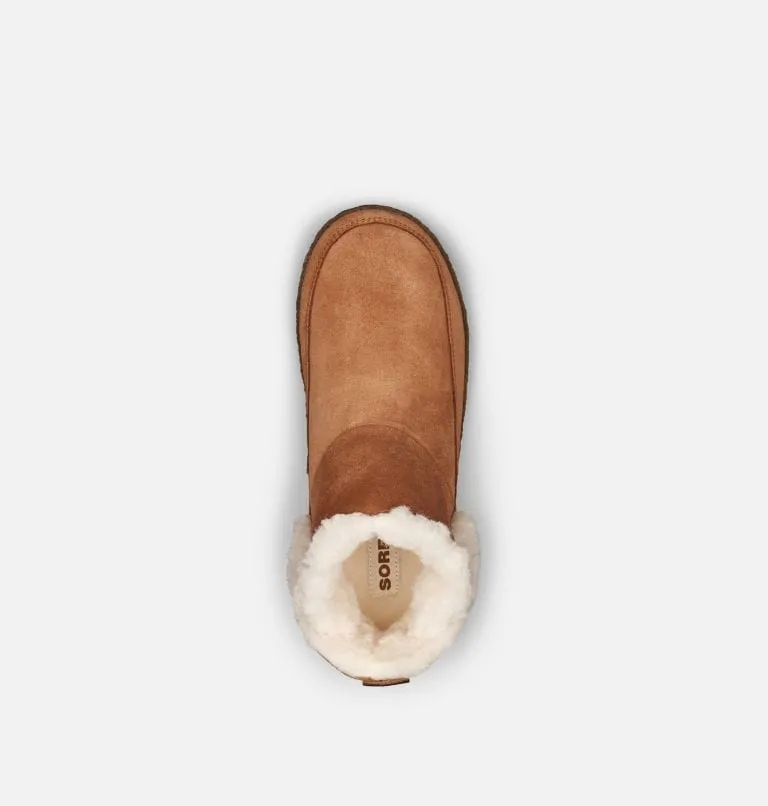 Sorel Women's Nakiska Bootie Slippers- Camel Brown