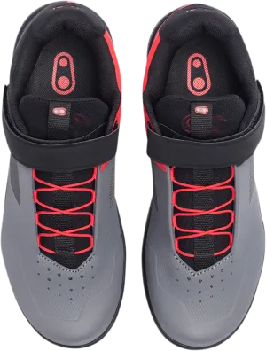 Stamp Speedlace Shoes - Gray/Red - US 7