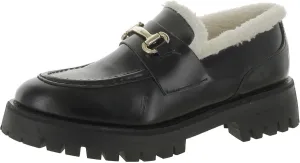 Steve Madden Womens Lando Leather Loafers