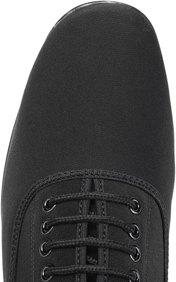 SWDZM Men's Latin Dance Shoes Breathable Fabric Salsa Tango Training Dance Shoes