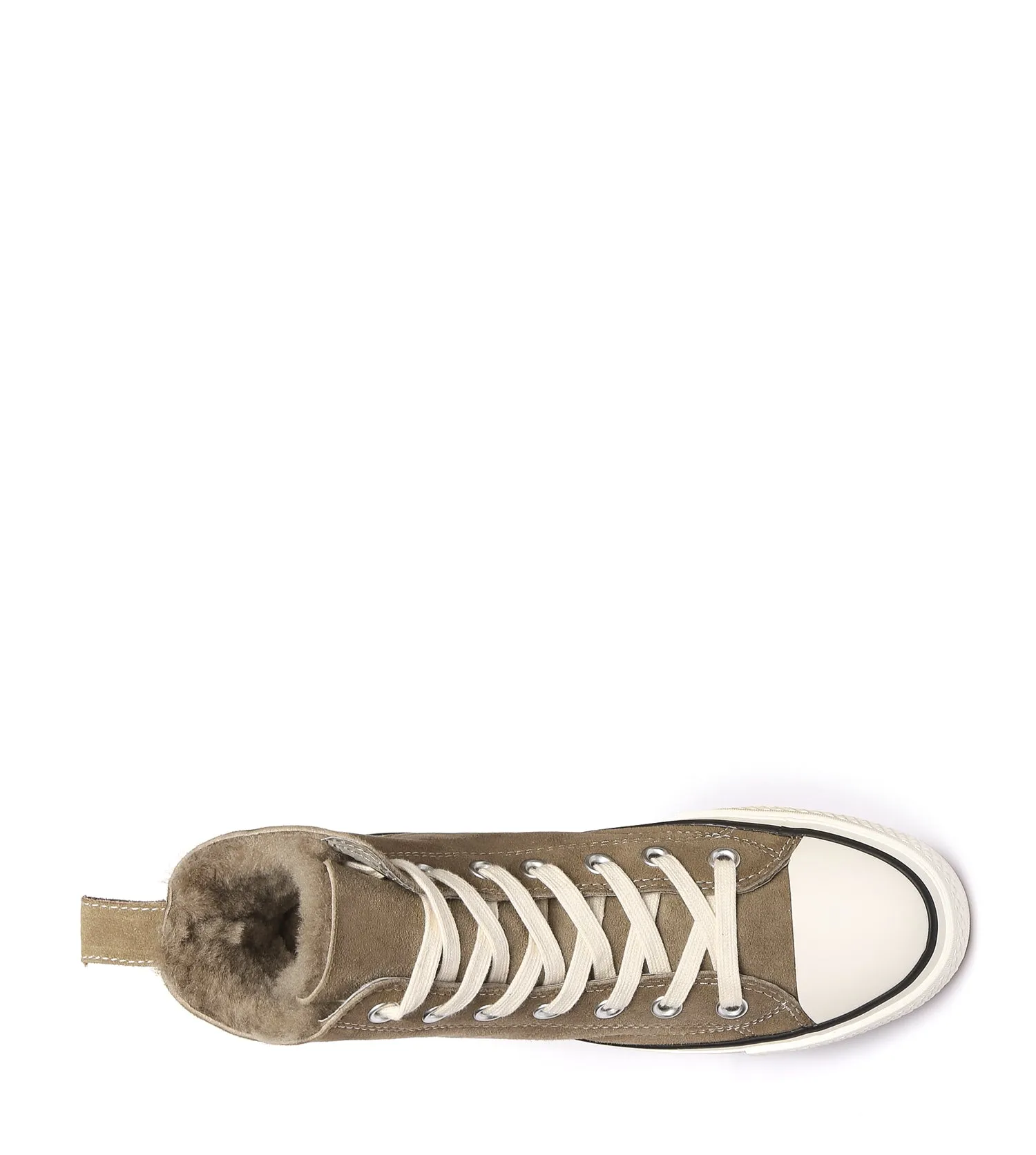 TARRAMARRA Viola High Top Women Sheepskin Sneakers Double Face Sheepskin