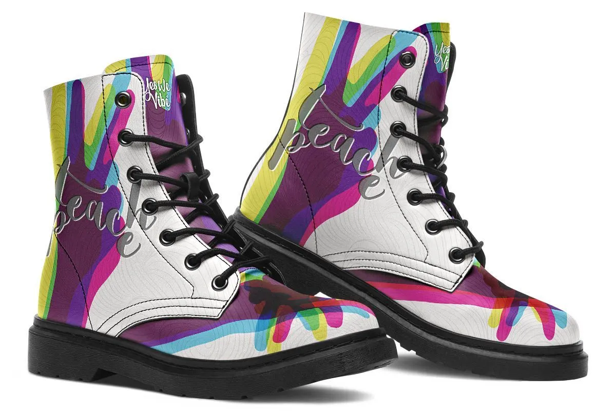 Teach Peace Colorful