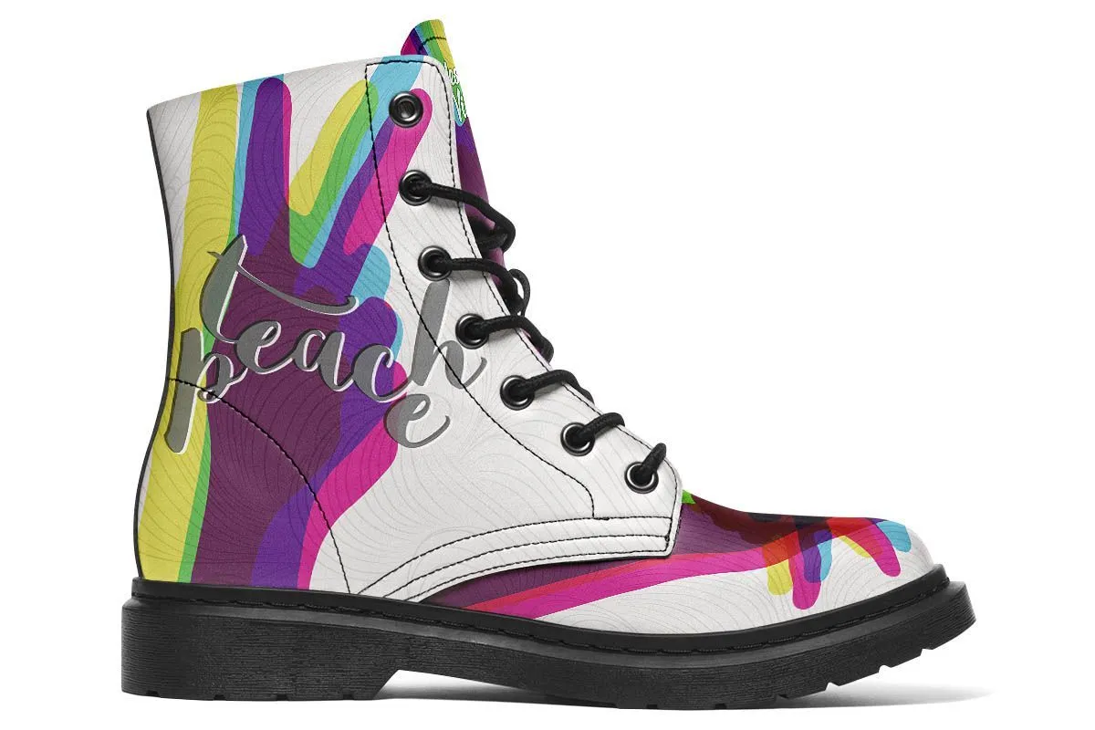 Teach Peace Colorful