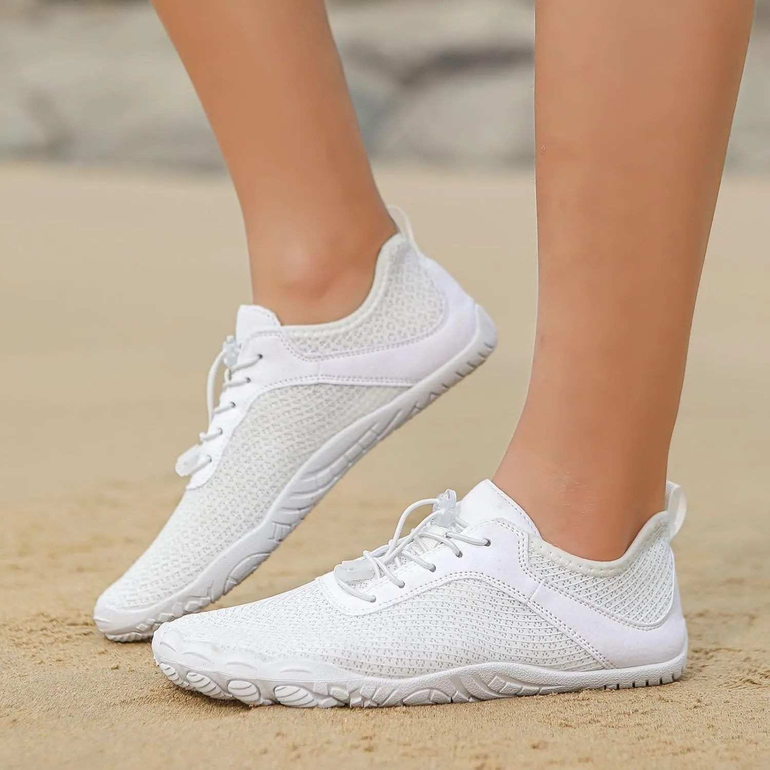 Thatrich Pro Barefoot Shoes for Women, Hike Barefoot Footwear Womens, Hike Shoes Footwear Womens, Wide Toe Box Sneakers Walking Athletic Sport Riding Gym Workout Running Shoe