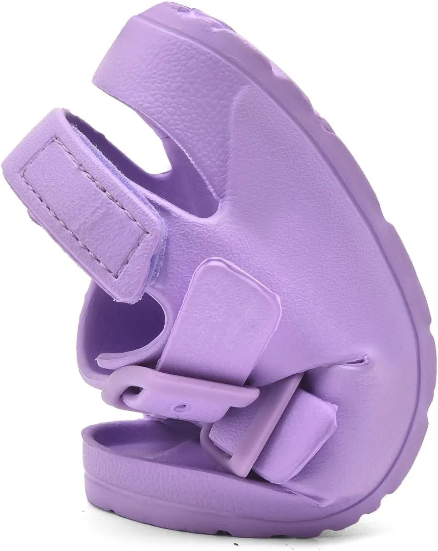 Toddler Unisex Adjustable Buckle Sandals ?C Comfortable Open Toe Beach & Pool Shoes for Boys & Girls with Back Strap