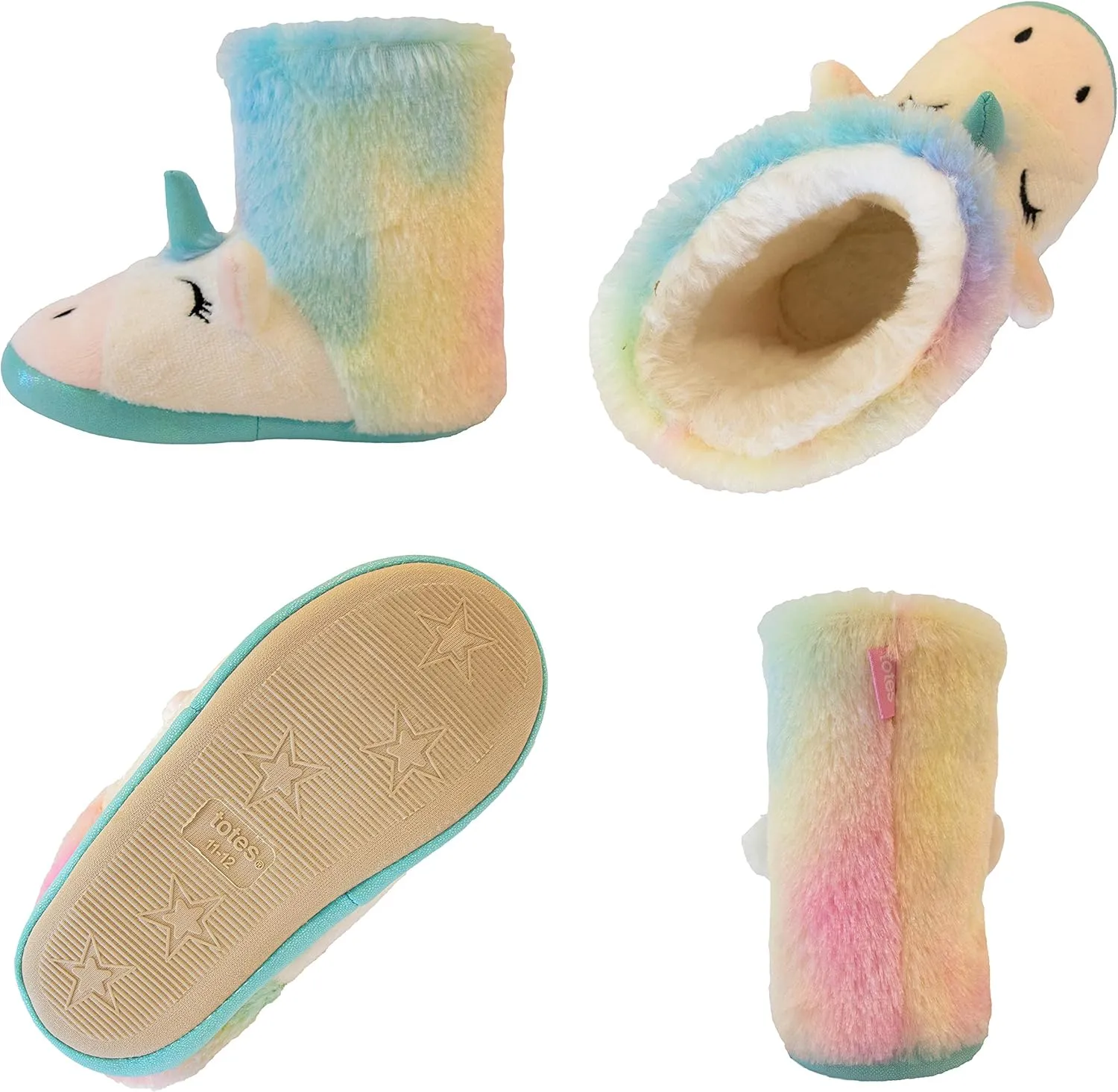 totes Unisex-Child Bootie Slippers