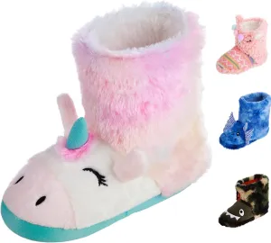 totes Unisex-Child Bootie Slippers