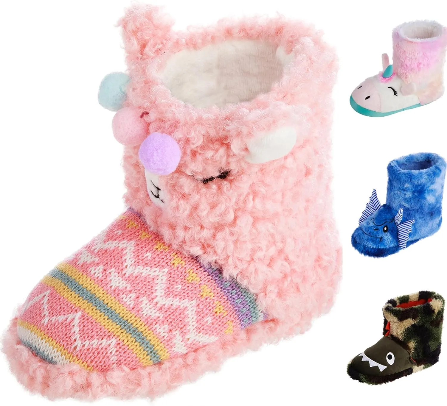 totes Unisex-Child Bootie Slippers
