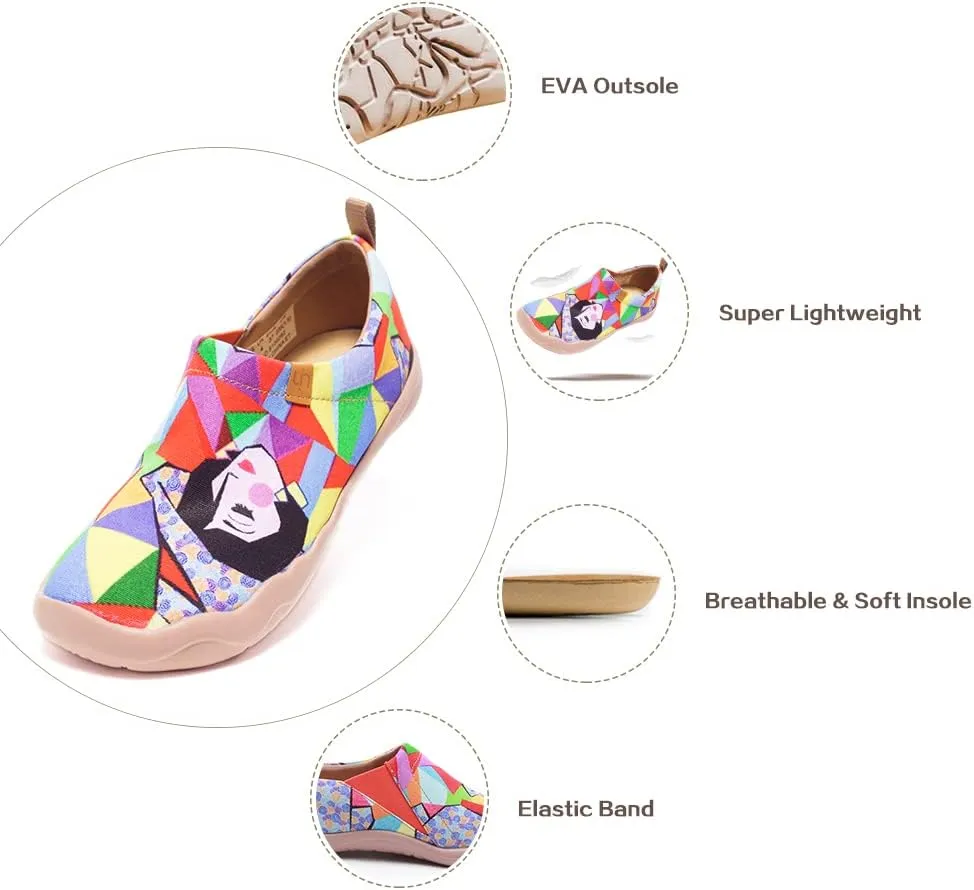 UIN womens Flats,comfort Walking,loafers